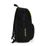 Yori sport safety green Logo Backpack