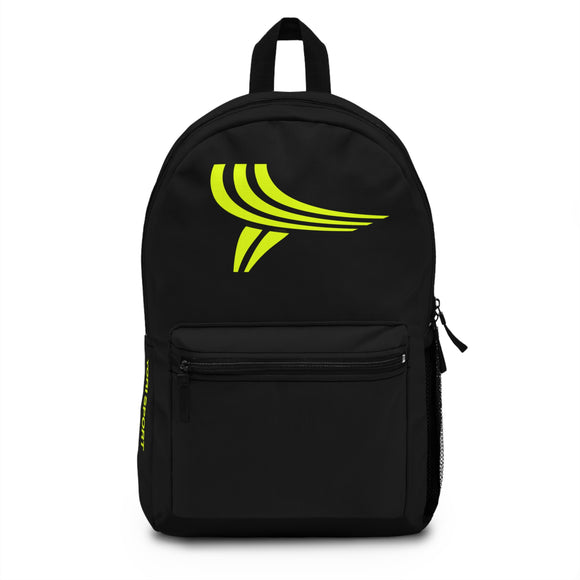 Yori sport safety green Logo Backpack